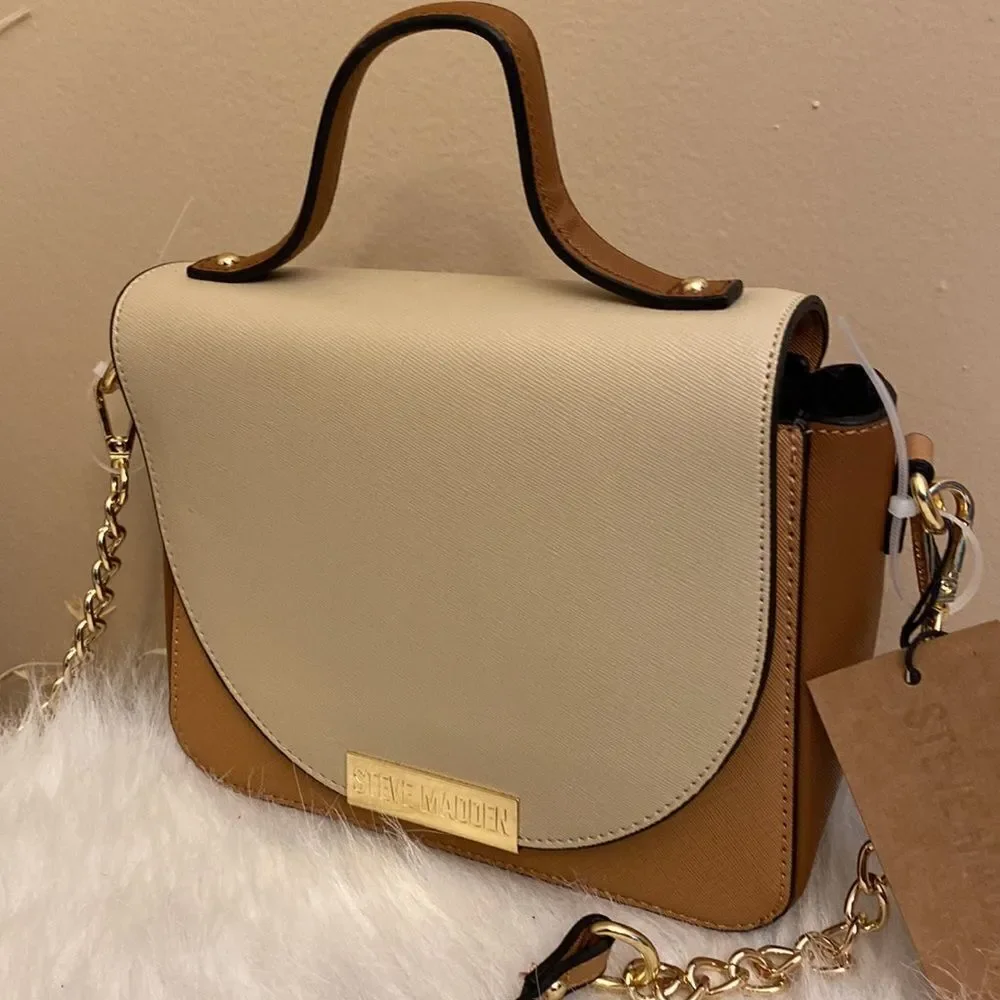 NWT Steve Madden (Bmelodie) Crossbody Bag - Cognac